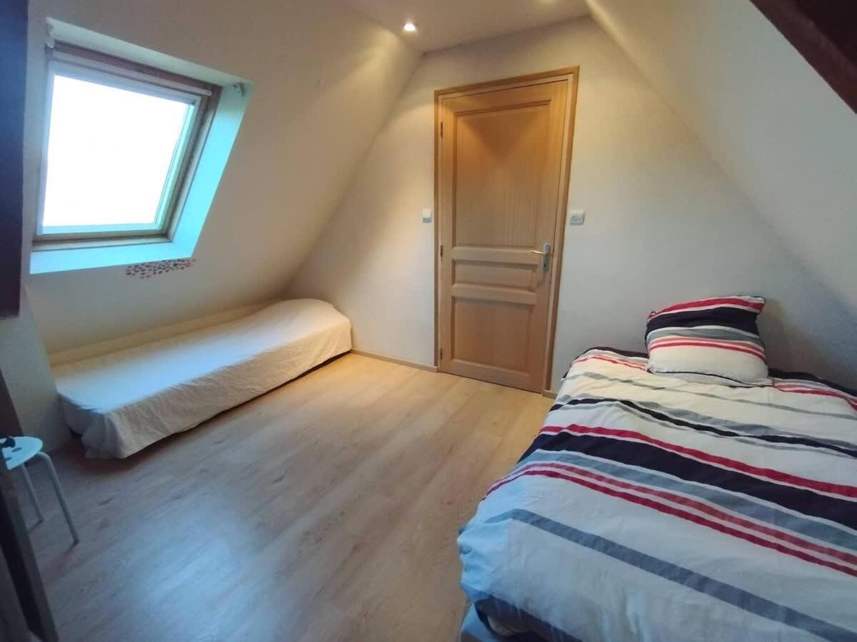 Large Farmhouse With Garden And Sea View For 8 People Locquenole Exteriör bild