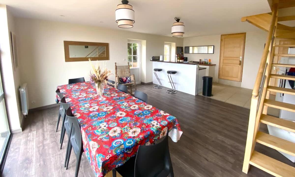 Large Farmhouse With Garden And Sea View For 8 People Locquenole Exteriör bild