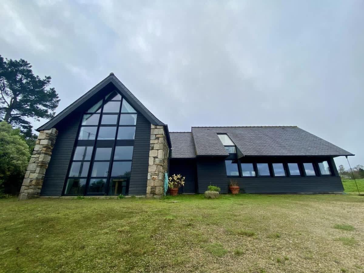 Large Farmhouse With Garden And Sea View For 8 People Locquenole Exteriör bild